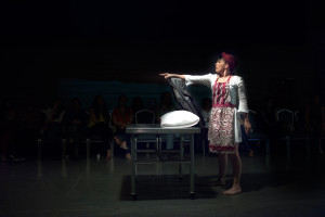 Miss Julia en en la Casa Teatro El Poblado. Foto: Federico Rios